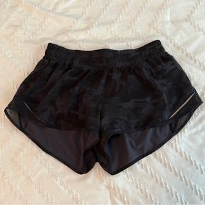 Camo Low rise lululemon shorts 2.5